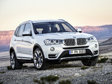 BMW X3 xDrive20d (F25) 2014 pictures