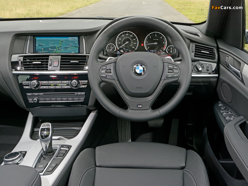 BMW X3 xDrive35d M Sport Package UK-spec (F25) 2014 wallpapers (800 x 600)