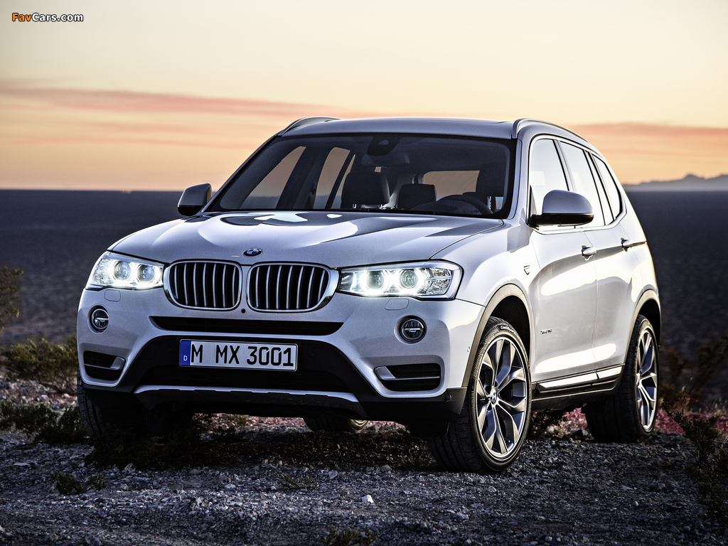 BMW X3 xDrive20d (F25) 2014 wallpapers (1024 x 768)