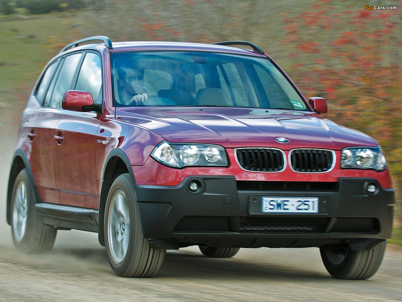 Images of BMW X3 2.5i AU-spec (E83) 2003–06 (1280 x 960)