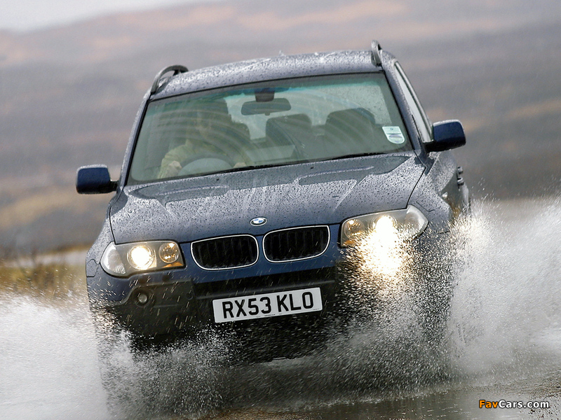 Images of BMW X3 2.5i UK-spec (E83) 2003–06 (800 x 600)