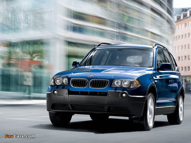 Images of BMW X3 3.0i (E83) 2003–06 (640 x 480)