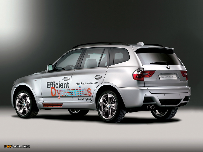 Images of BMW X3 Efficient Dynamics Concept (E83) 2005 (800 x 600)