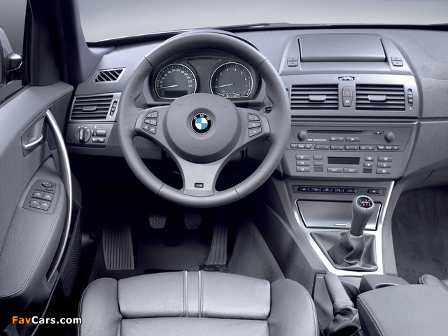 Images of BMW X3 M Sports Package (E83) 2005 (640 x 480)