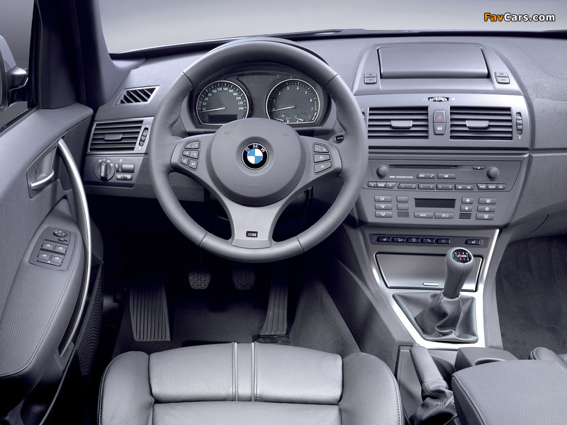 Images of BMW X3 M Sports Package (E83) 2005 (800 x 600)