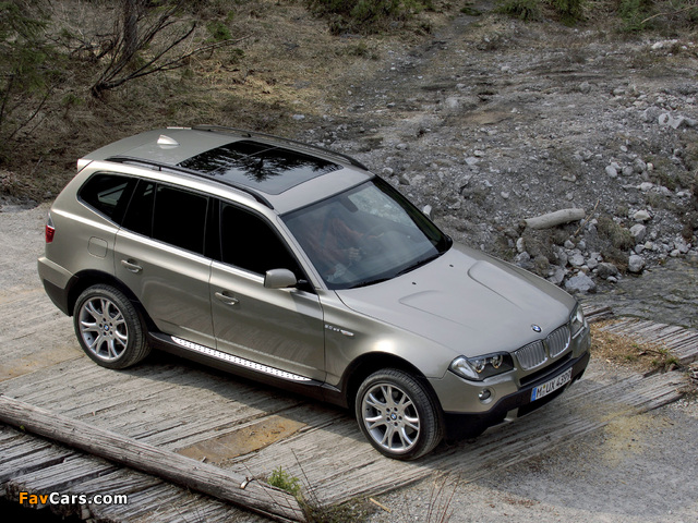 Images of BMW X3 3.0sd (E83) 2007–10 (640 x 480)