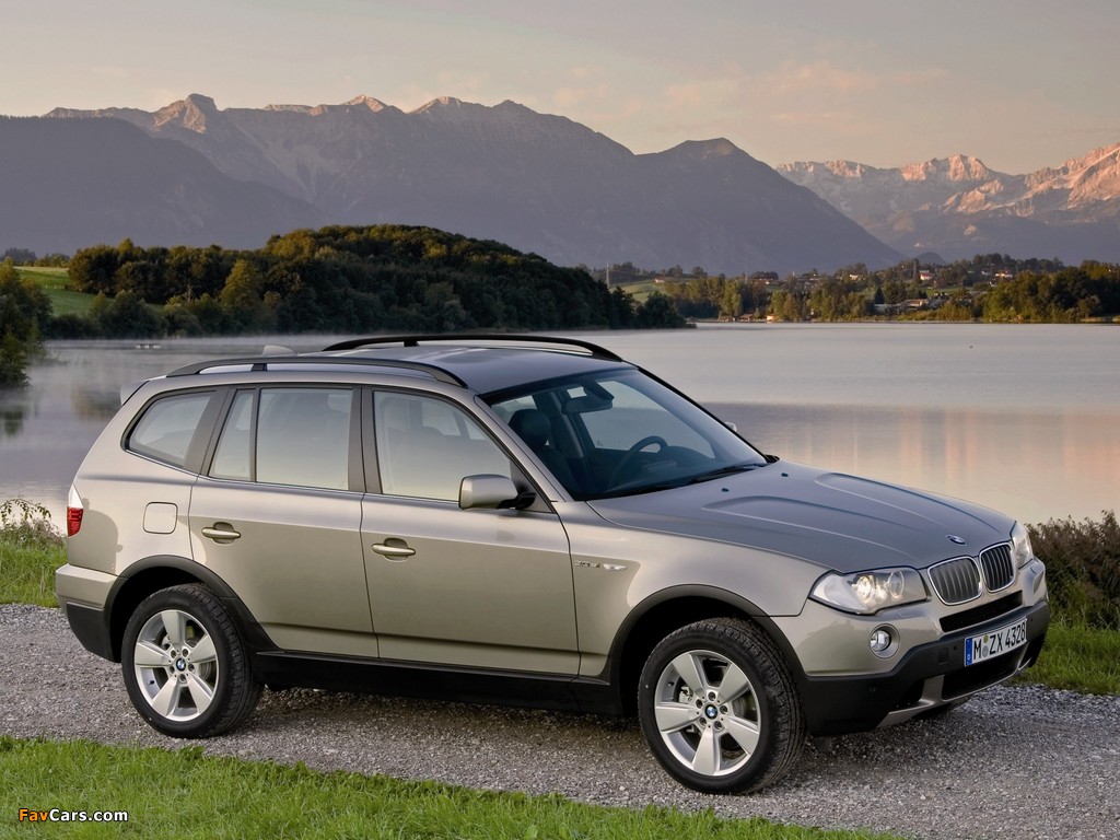 Images of BMW X3 3.0si (E83) 2007–10 (1024 x 768)