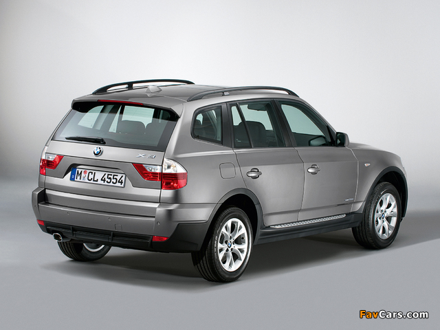 Images of BMW X3 xDrive20d Lifestyle Edition (E83) 2008 (640 x 480)