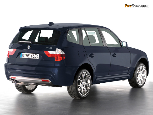 Images of BMW X3 Sport Limited Edition (E83) 2009 (640 x 480)
