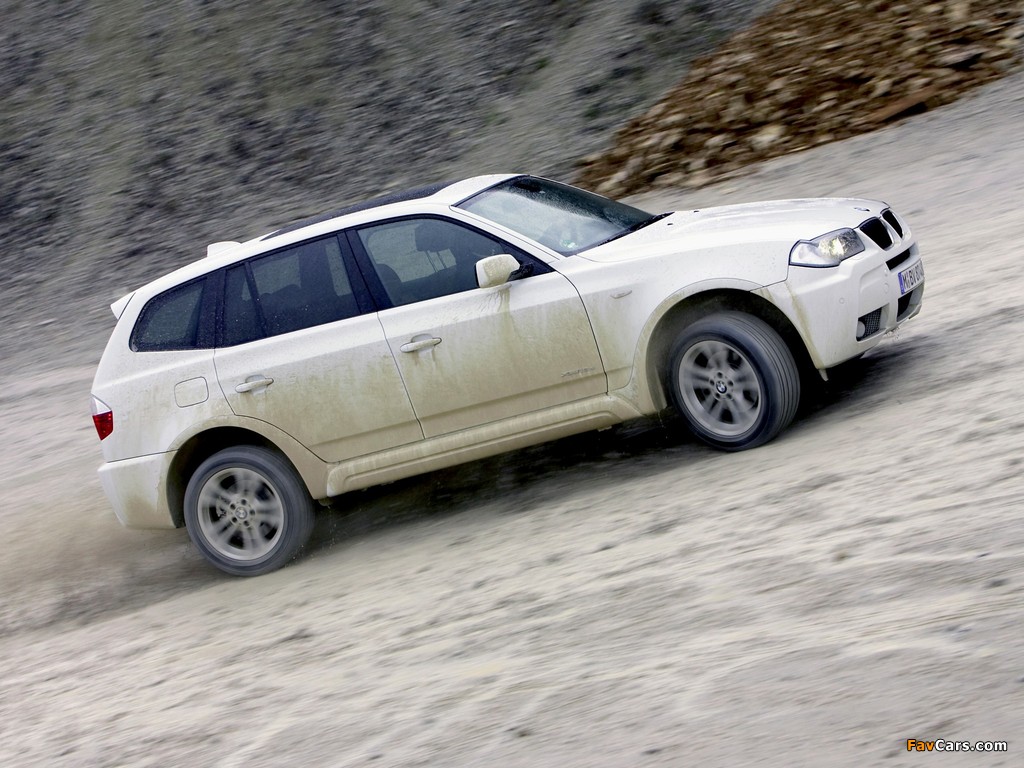 Images of BMW X3 xDrive18d (E83) 2009–10 (1024 x 768)