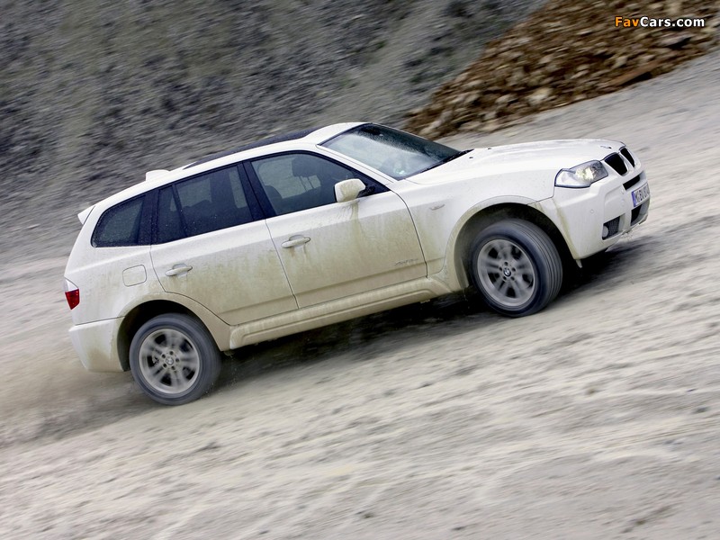 Images of BMW X3 xDrive18d (E83) 2009–10 (800 x 600)
