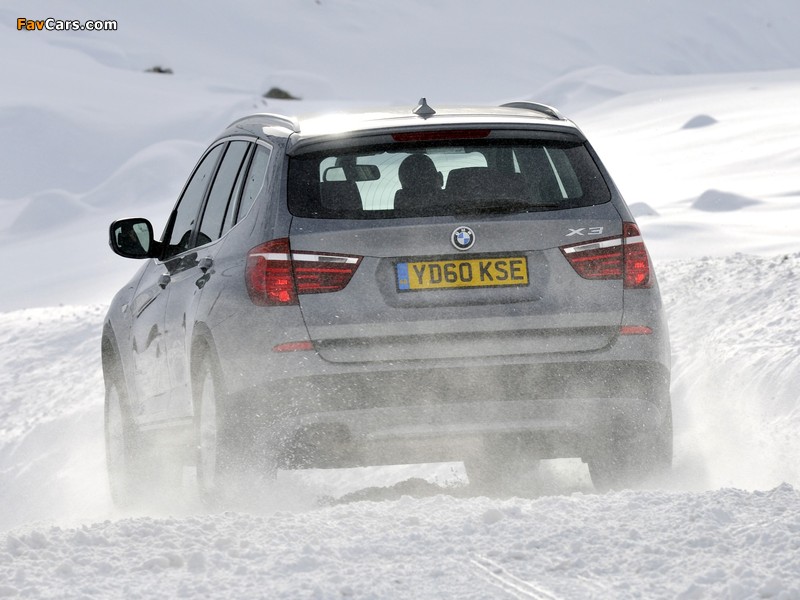 Images of BMW X3 xDrive20d UK-spec (F25) 2010 (800 x 600)