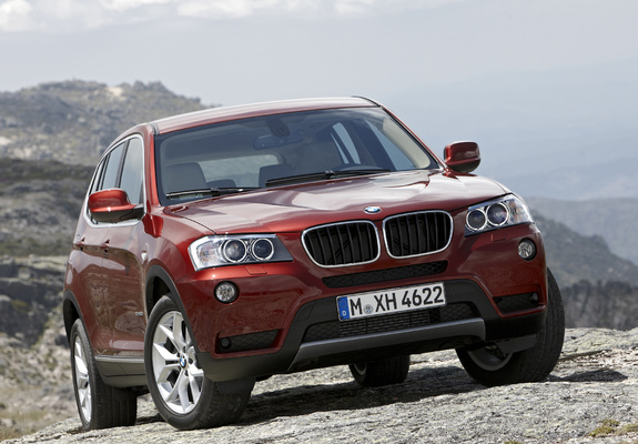 Images of BMW X3 xDrive20d (F25) 2010
