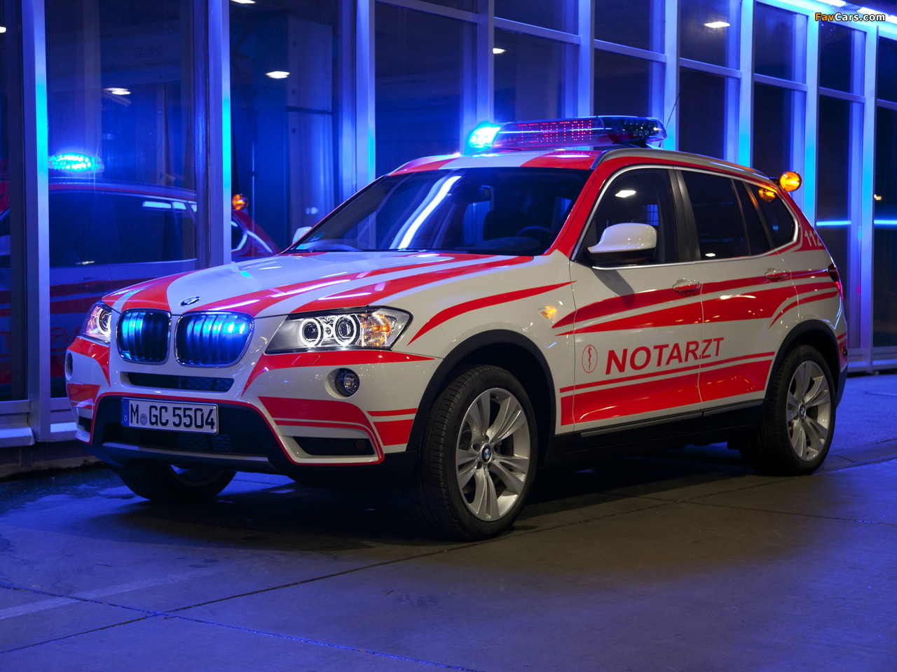 Images of BMW X3 xDrive20d Notarzt (F25) 2011 (1280 x 960)