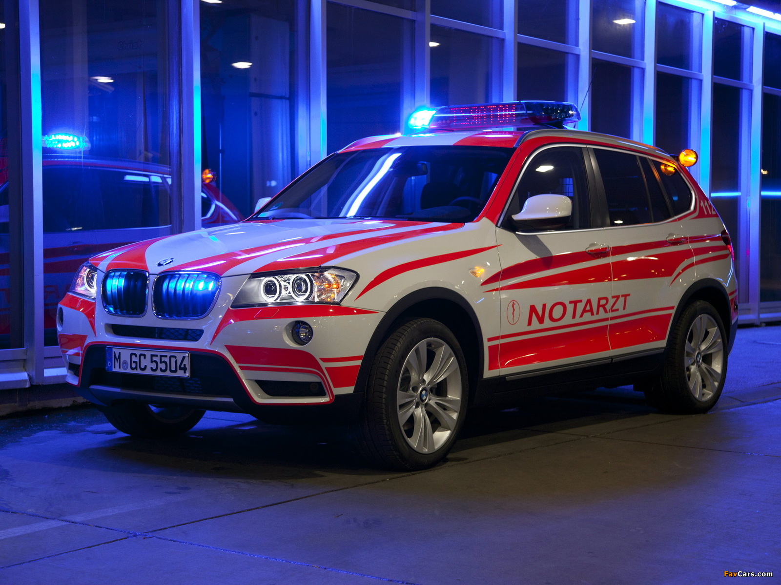 Images of BMW X3 xDrive20d Notarzt (F25) 2011 (1600 x 1200)