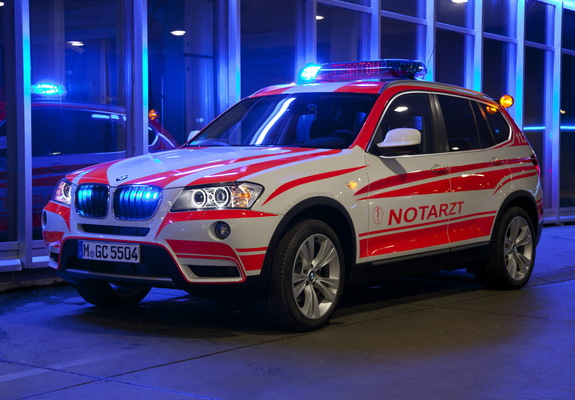 Images of BMW X3 xDrive20d Notarzt (F25) 2011