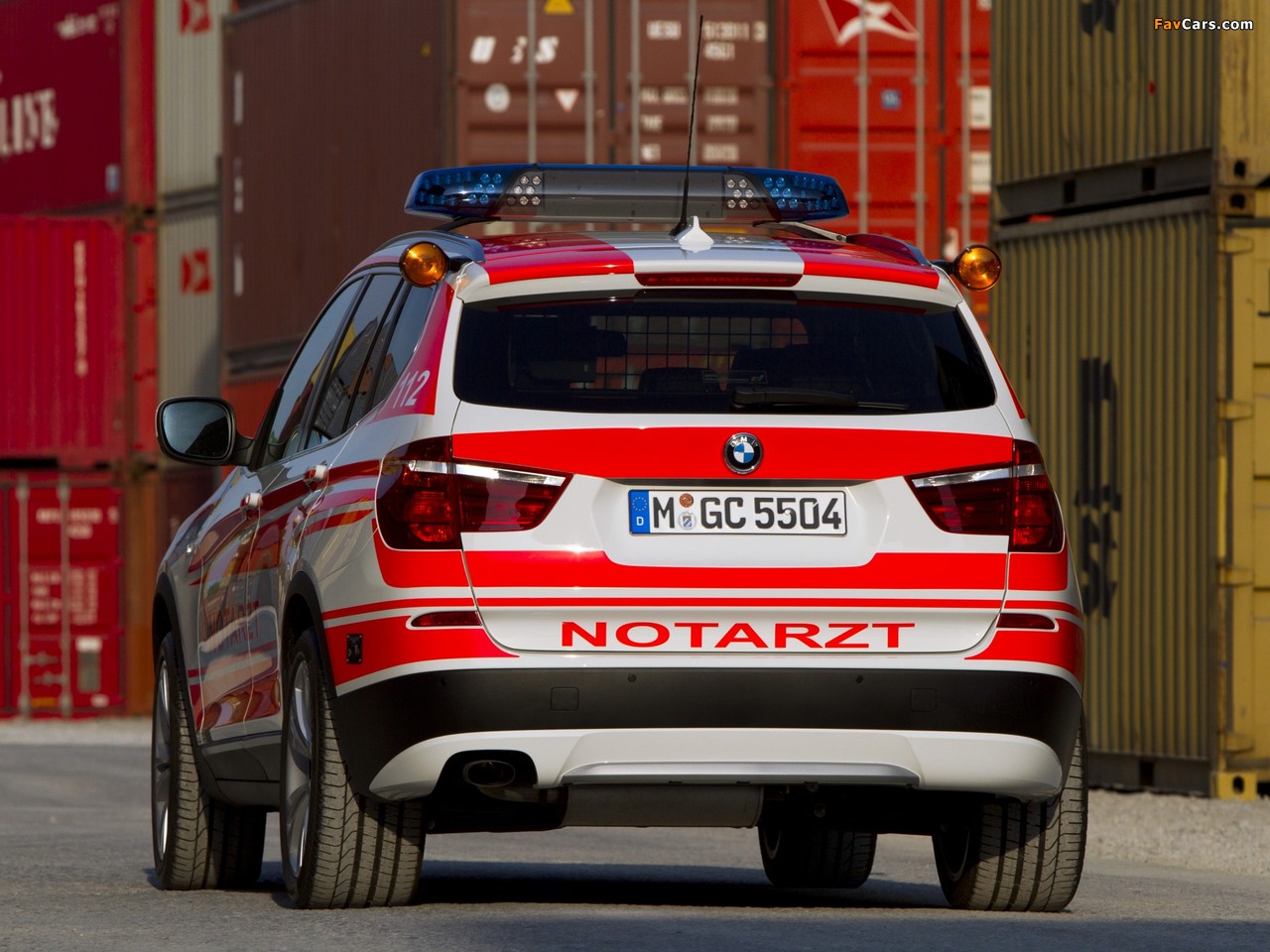 Images of BMW X3 xDrive20d Notarzt (F25) 2011 (1280 x 960)