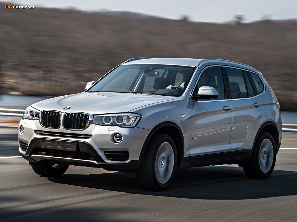 Images of BMW X3 xDrive20d (F25) 2014 (1024 x 768)