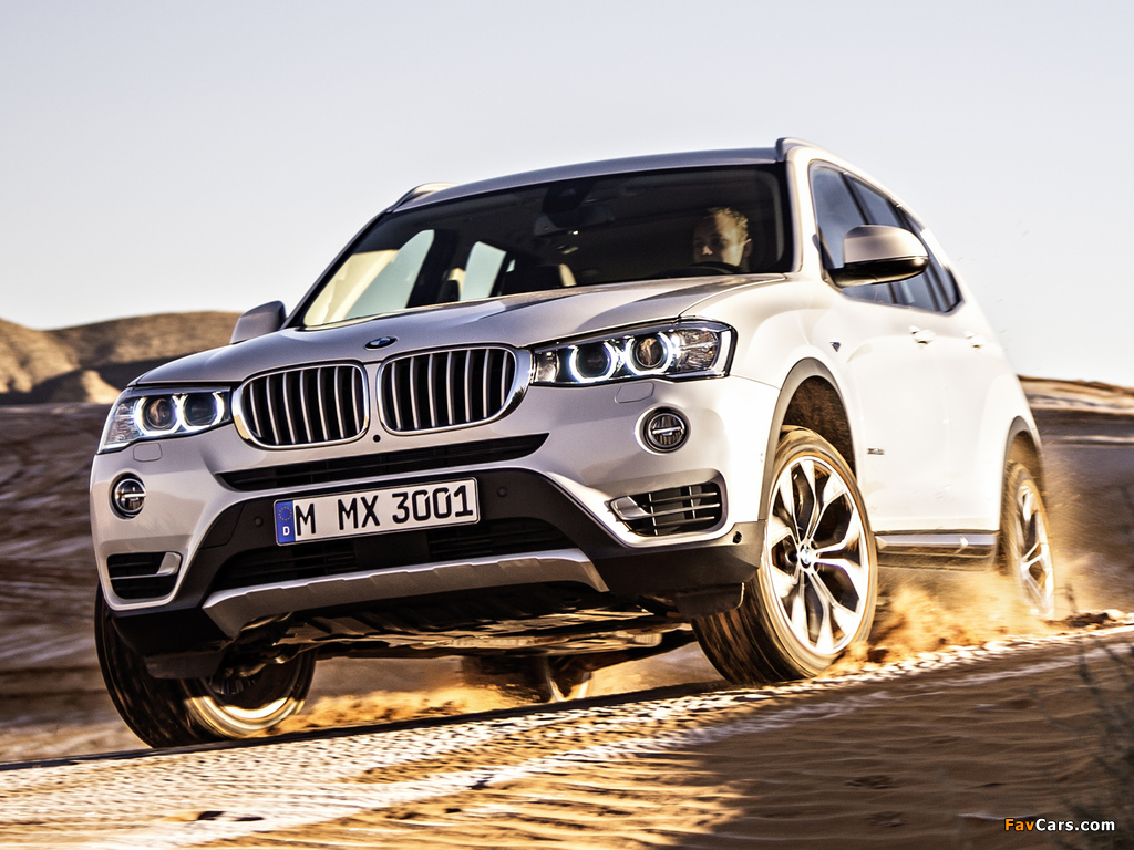 Images of BMW X3 xDrive20d (F25) 2014 (1024 x 768)
