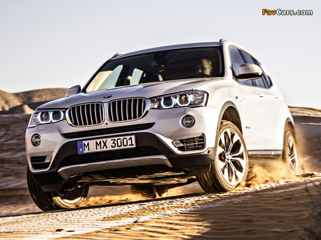 Images of BMW X3 xDrive20d (F25) 2014 (640 x 480)