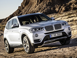 Images of BMW X3 xDrive20d (F25) 2014