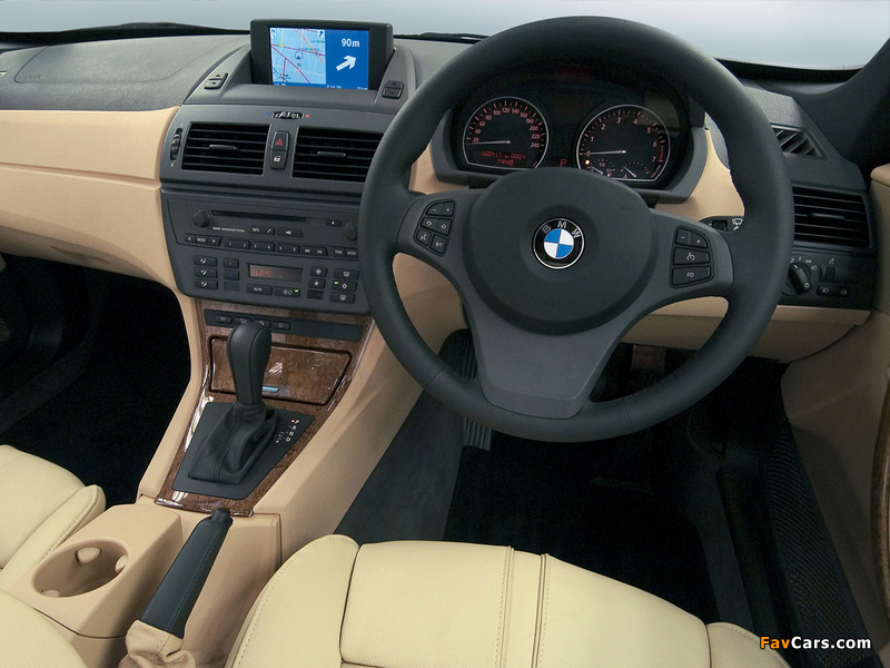 Photos of BMW X3 2.5i UK-spec (E83) 2003–06 (800 x 600)