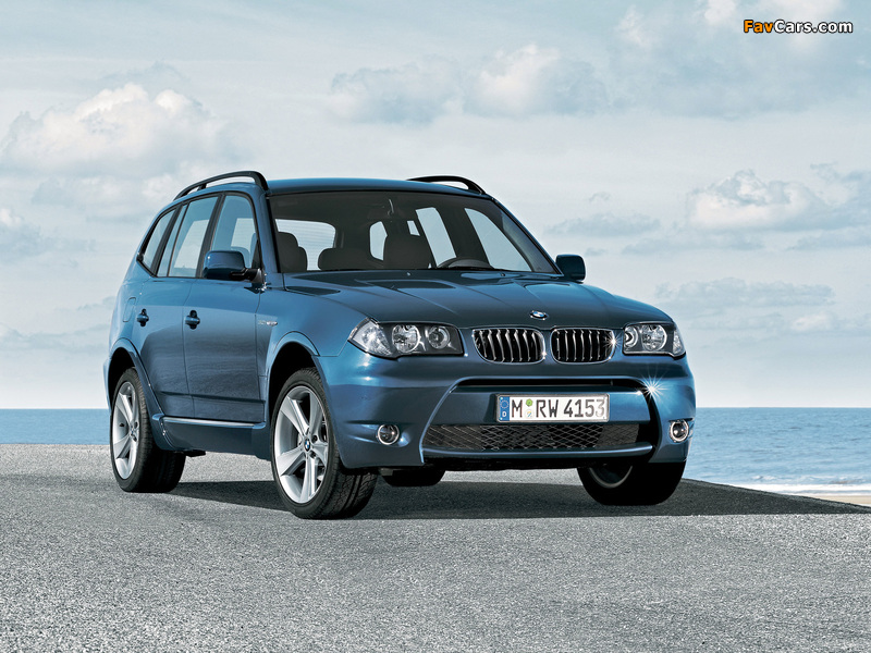 Photos of BMW X3 Aerodynamic Package (E83) 2004–06 (800 x 600)