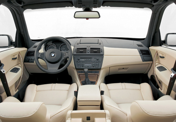 Photos of BMW X3 2.0d (E83) 2004–06