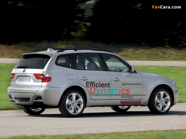 Photos of BMW X3 Efficient Dynamics Concept (E83) 2005 (640 x 480)