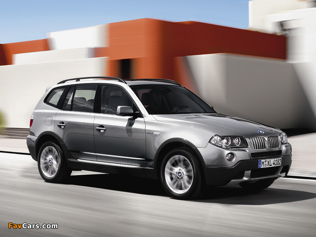 Photos of BMW X3 3.0si (E83) 2007–10 (640 x 480)