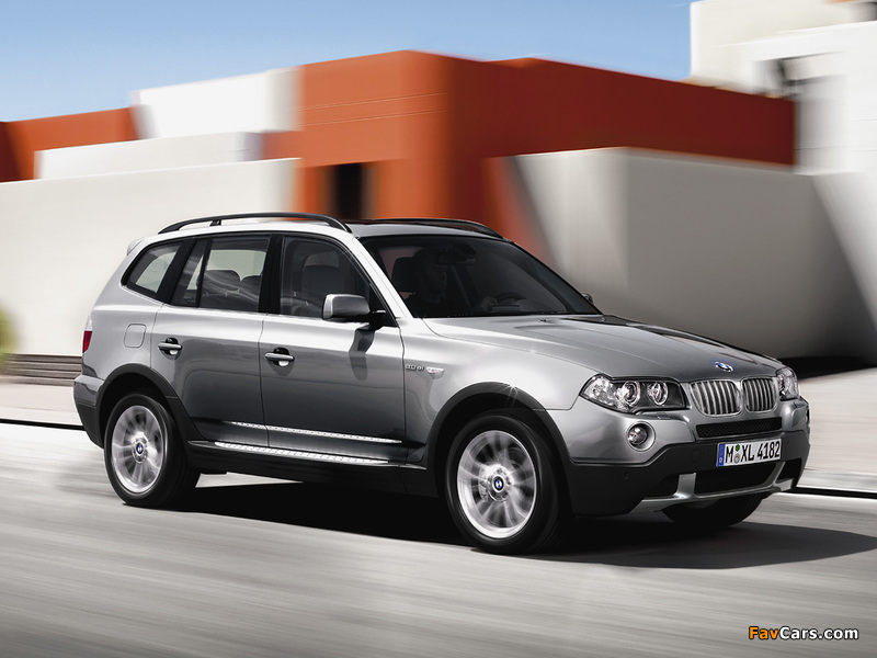 Photos of BMW X3 3.0si (E83) 2007–10 (800 x 600)