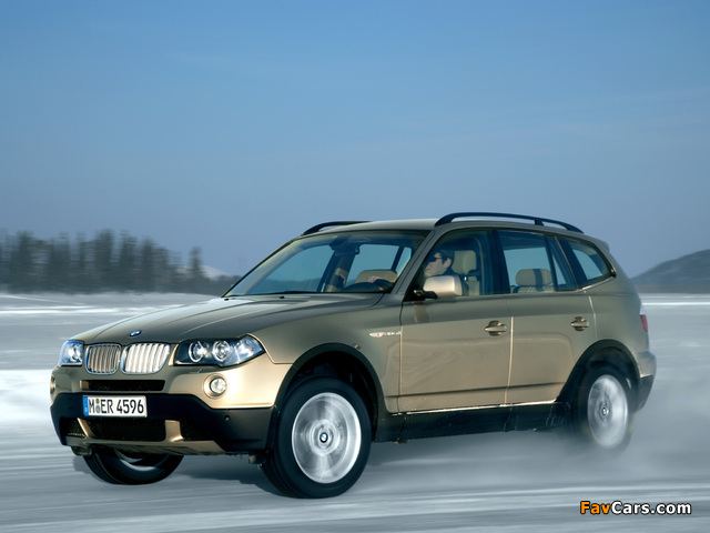Photos of BMW X3 3.0sd (E83) 2007–10 (640 x 480)