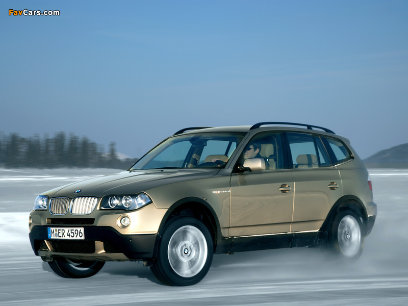 Photos of BMW X3 3.0sd (E83) 2007–10 (800 x 600)
