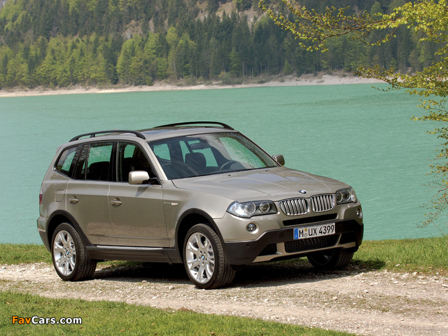 Photos of BMW X3 3.0sd (E83) 2007–10 (640 x 480)