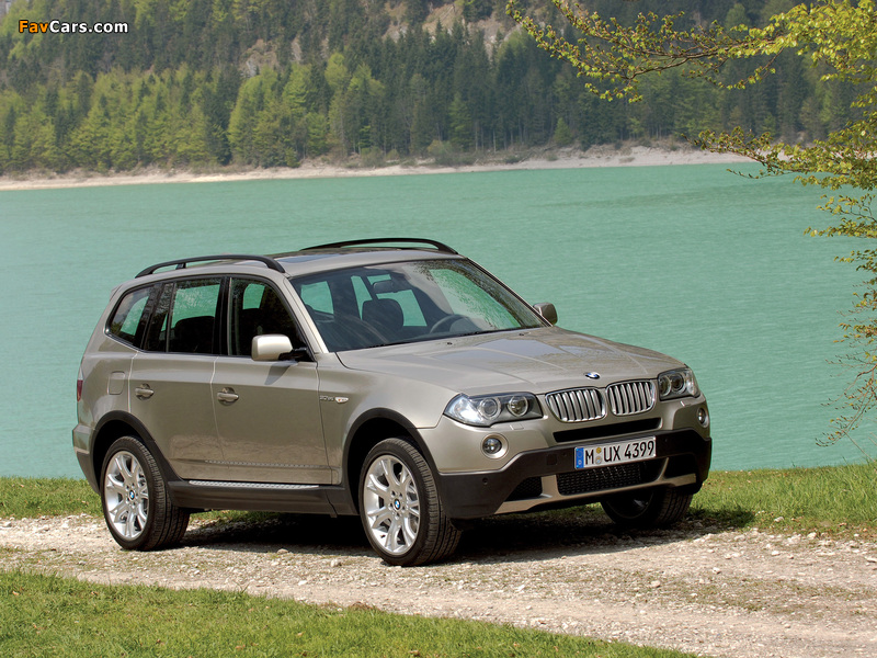 Photos of BMW X3 3.0sd (E83) 2007–10 (800 x 600)