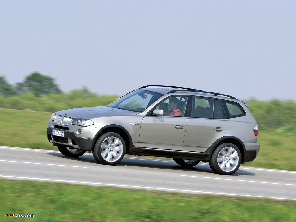 Photos of BMW X3 3.0sd (E83) 2007–10 (1024 x 768)