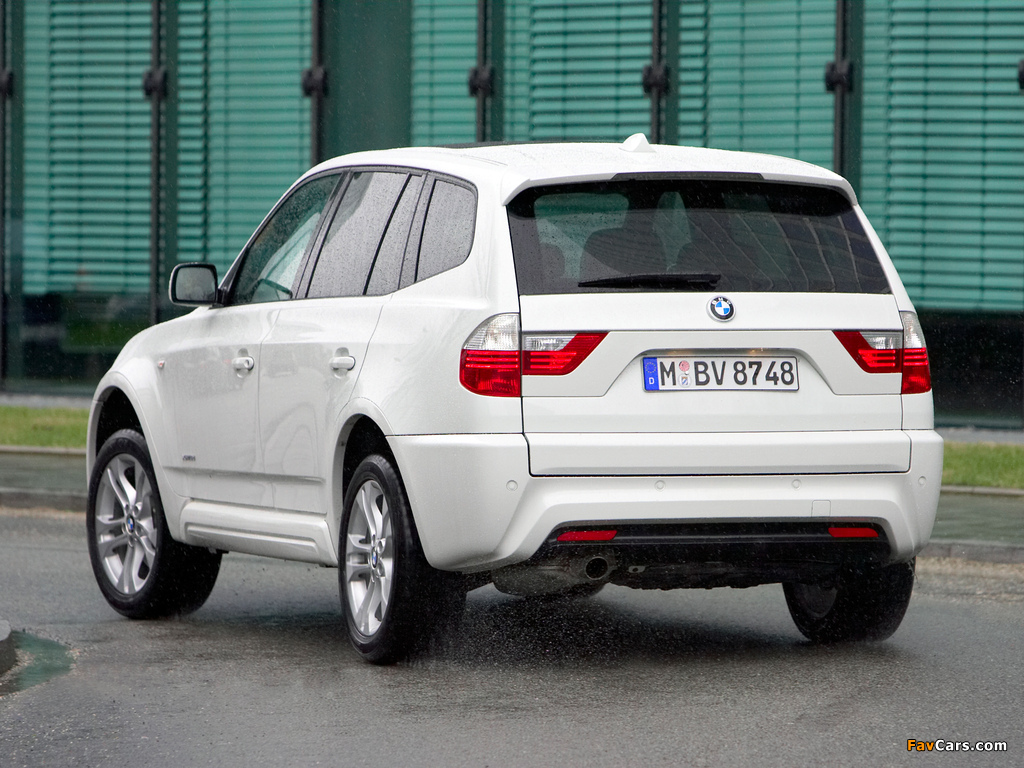 Photos of BMW X3 xDrive18d (E83) 2009–10 (1024 x 768)