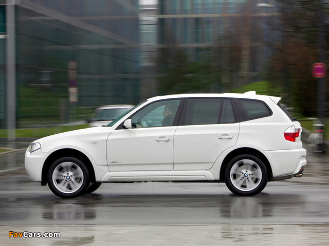 Photos of BMW X3 xDrive18d (E83) 2009–10 (640 x 480)