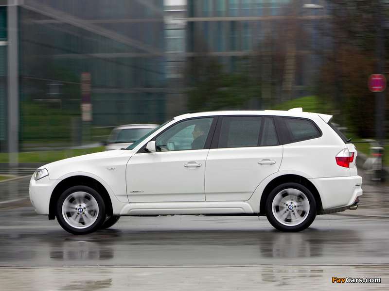 Photos of BMW X3 xDrive18d (E83) 2009–10 (800 x 600)