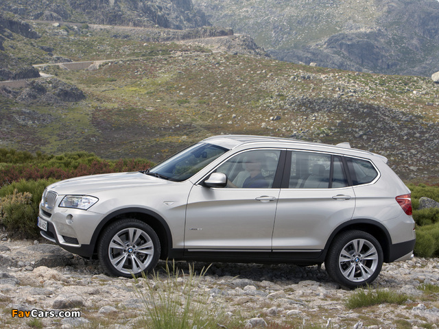 Photos of BMW X3 xDrive35i (F25) 2010 (640 x 480)