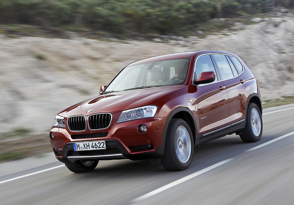 Photos of BMW X3 xDrive20d (F25) 2010