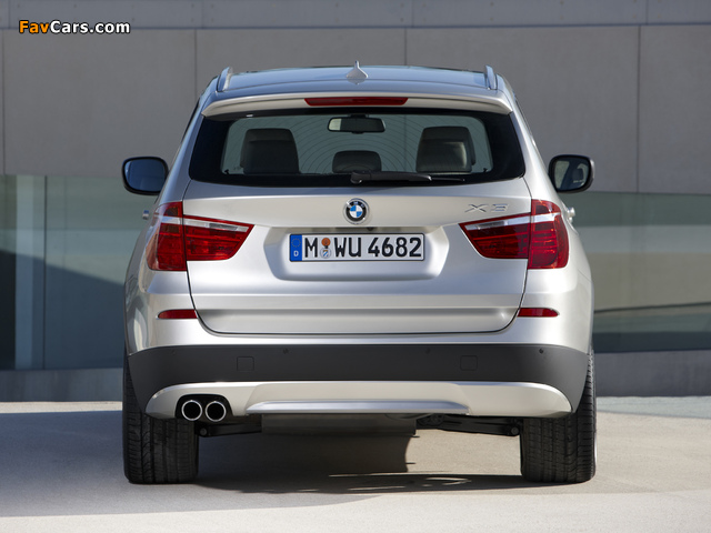 Photos of BMW X3 xDrive35i (F25) 2010 (640 x 480)