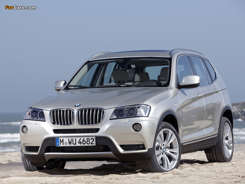 Photos of BMW X3 xDrive35i (F25) 2010 (800 x 600)