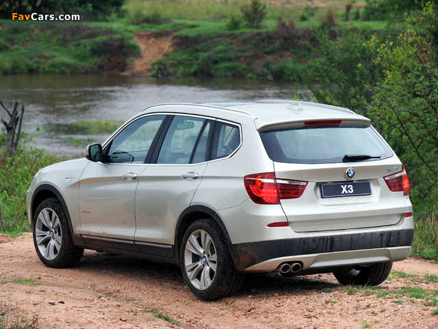 Photos of BMW X3 xDrive35i ZA-spec (F25) 2010 (640 x 480)