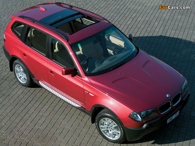 Pictures of BMW X3 2.5i AU-spec (E83) 2003–06 (640 x 480)