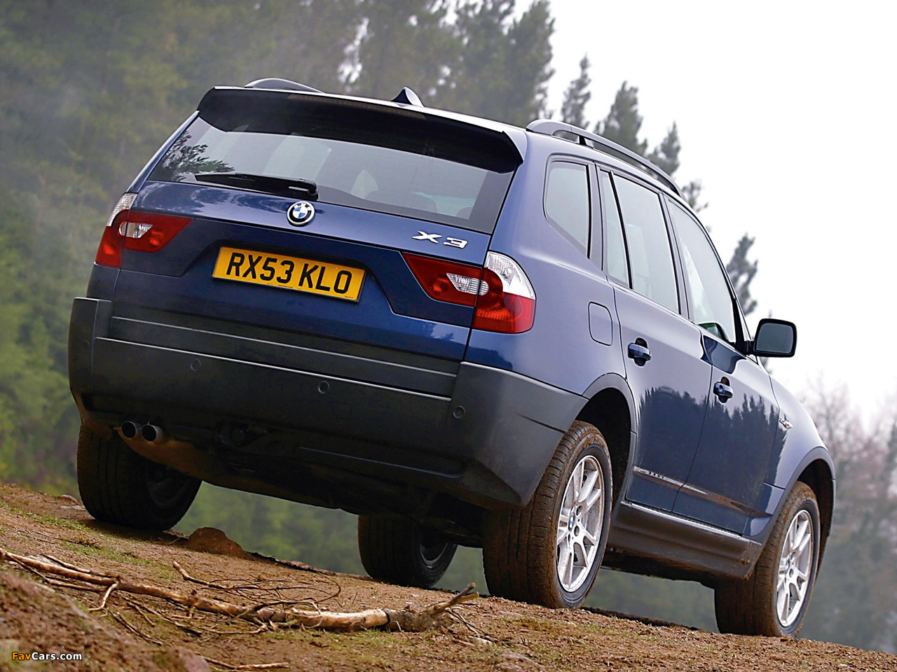 Pictures of BMW X3 2.5i UK-spec (E83) 2003–06 (1280 x 960)