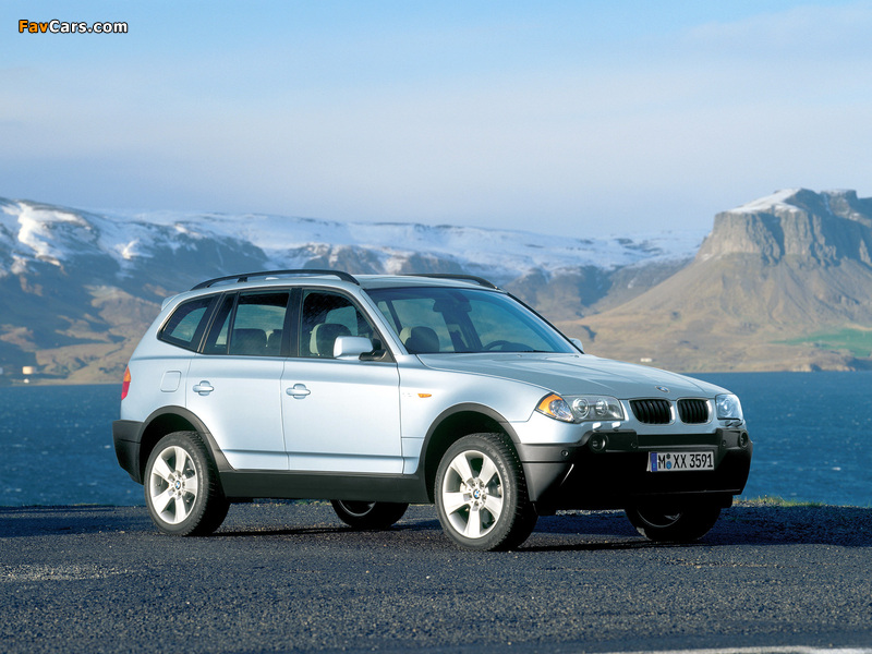 Pictures of BMW X3 3.0i (E83) 2003–06 (800 x 600)