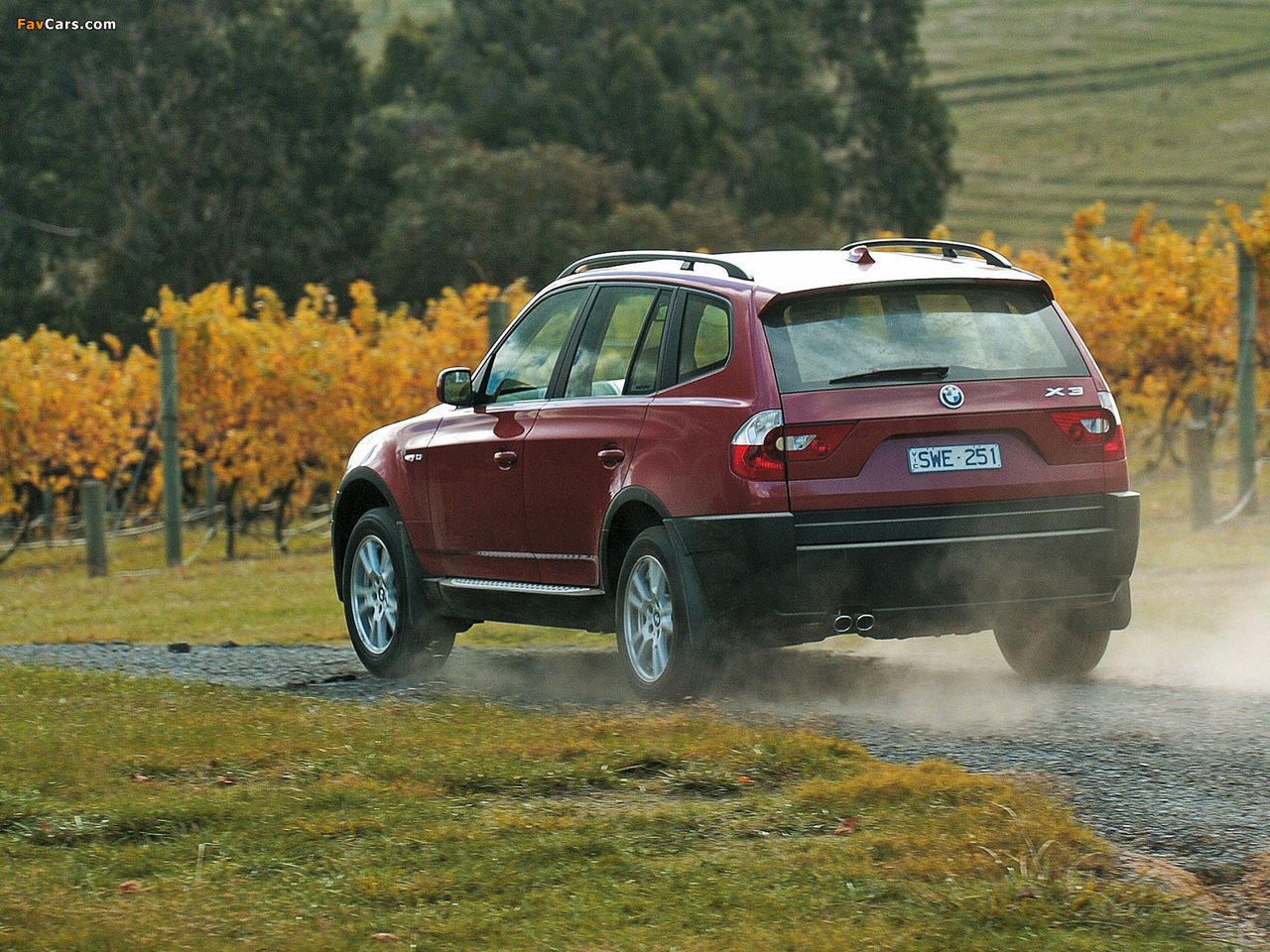 Pictures of BMW X3 2.5i AU-spec (E83) 2003–06 (1280 x 960)