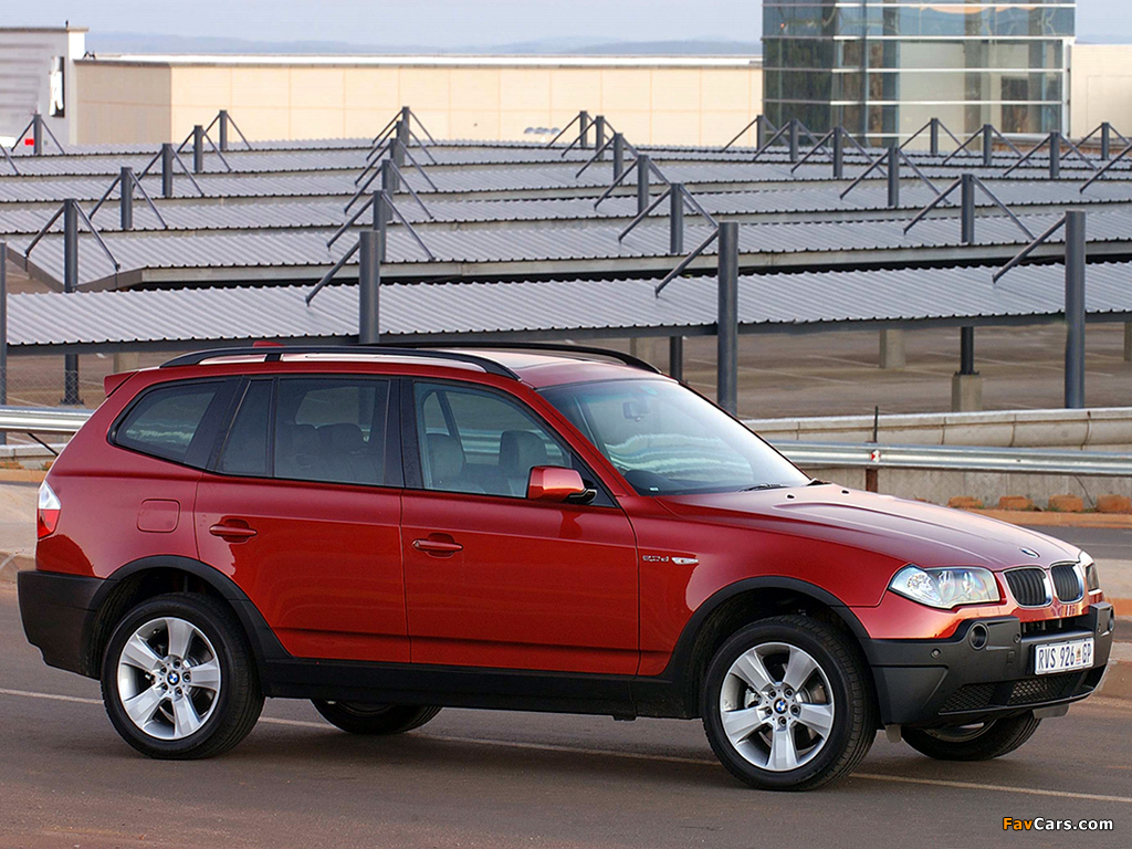 Pictures of BMW X3 2.0d ZA-spec (E83) 2004–06 (1024 x 768)