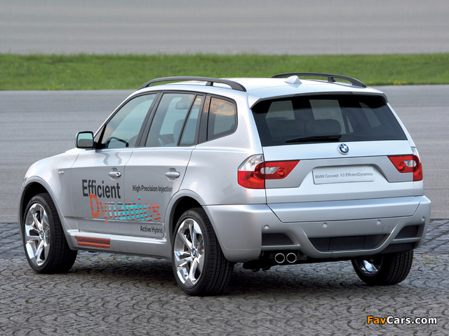 Pictures of BMW X3 Efficient Dynamics Concept (E83) 2005 (640 x 480)